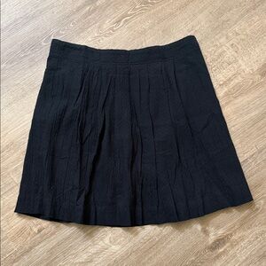 NWT Loft Black Pleated Women’s Petite Skirt, Size 10 Petite